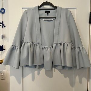 Powder Blue Topshop Jacket